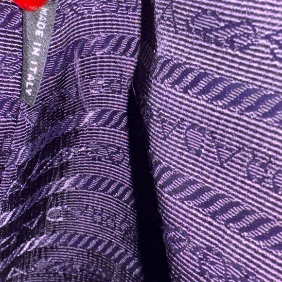 Prada Purple Saffiano Lux Leather Small Promenade Crossbody Bag - Picture 13 of 16